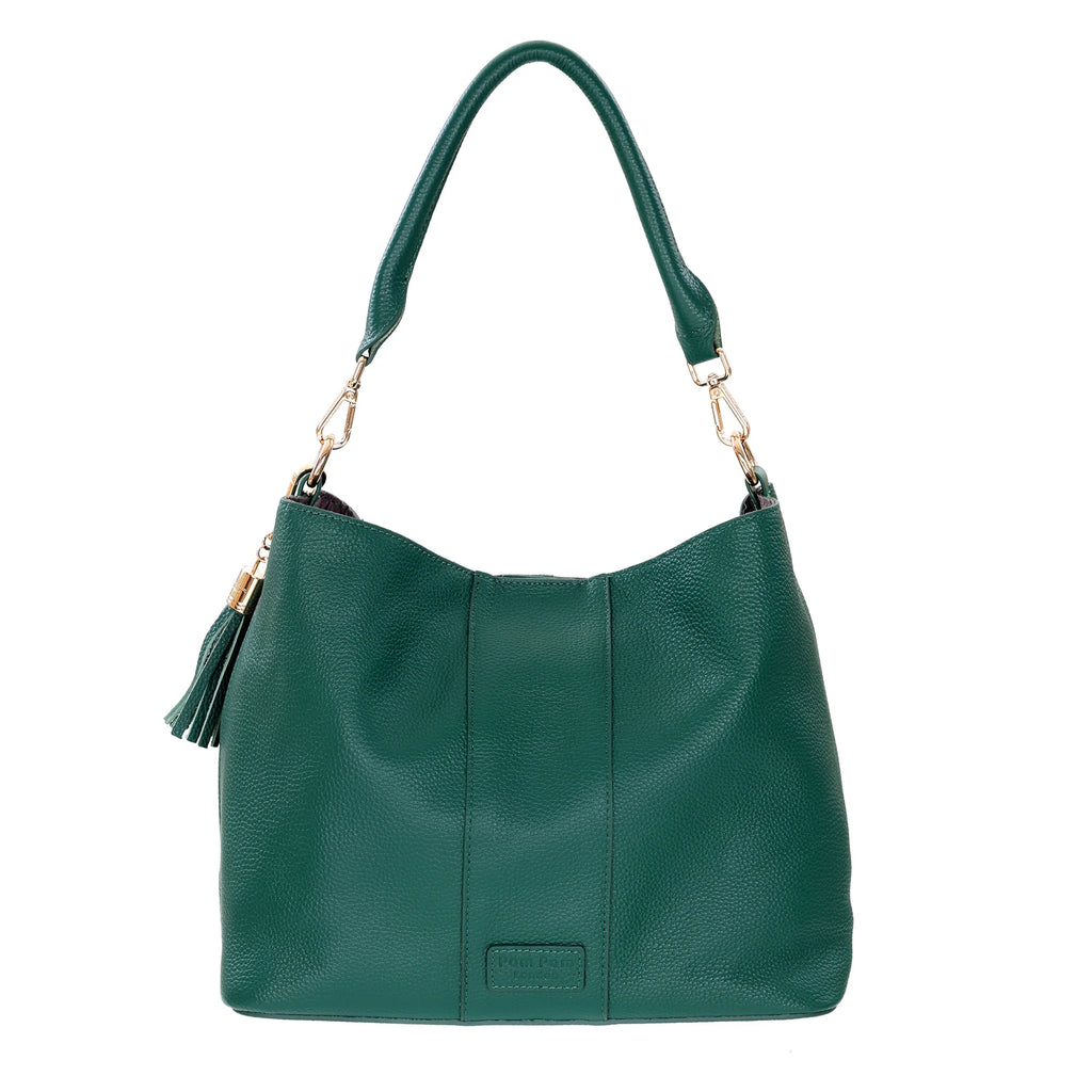 Pom Pom London Lambeth Plus Bag - Madeira Green – District23
