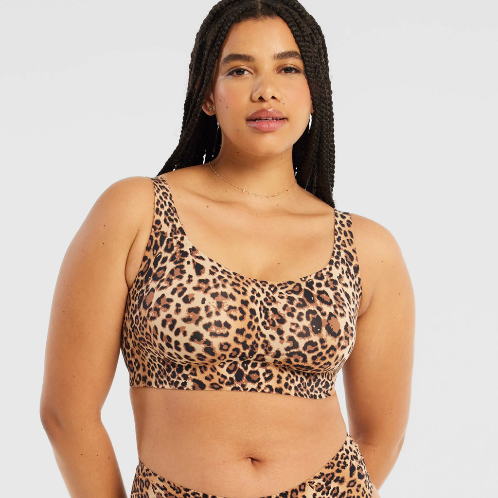 Stay fierce for fall in our limited edition Leopard print, now available in  the Bobbie Scoop, Smoothing Bra Cami, and High-Waisted…